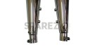 Royal Enfield Interceptor 650cc S S Red Rooster Exhaust Muffler Silencer - SPAREZO